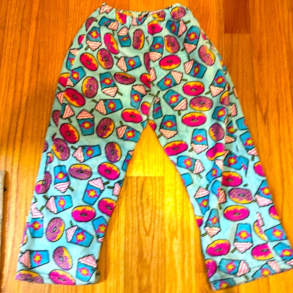 FUZZIES pajama pants size 7/8 girls - never worn